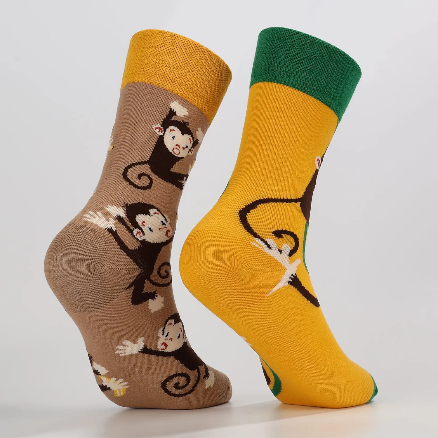 Playful Monkey Socks