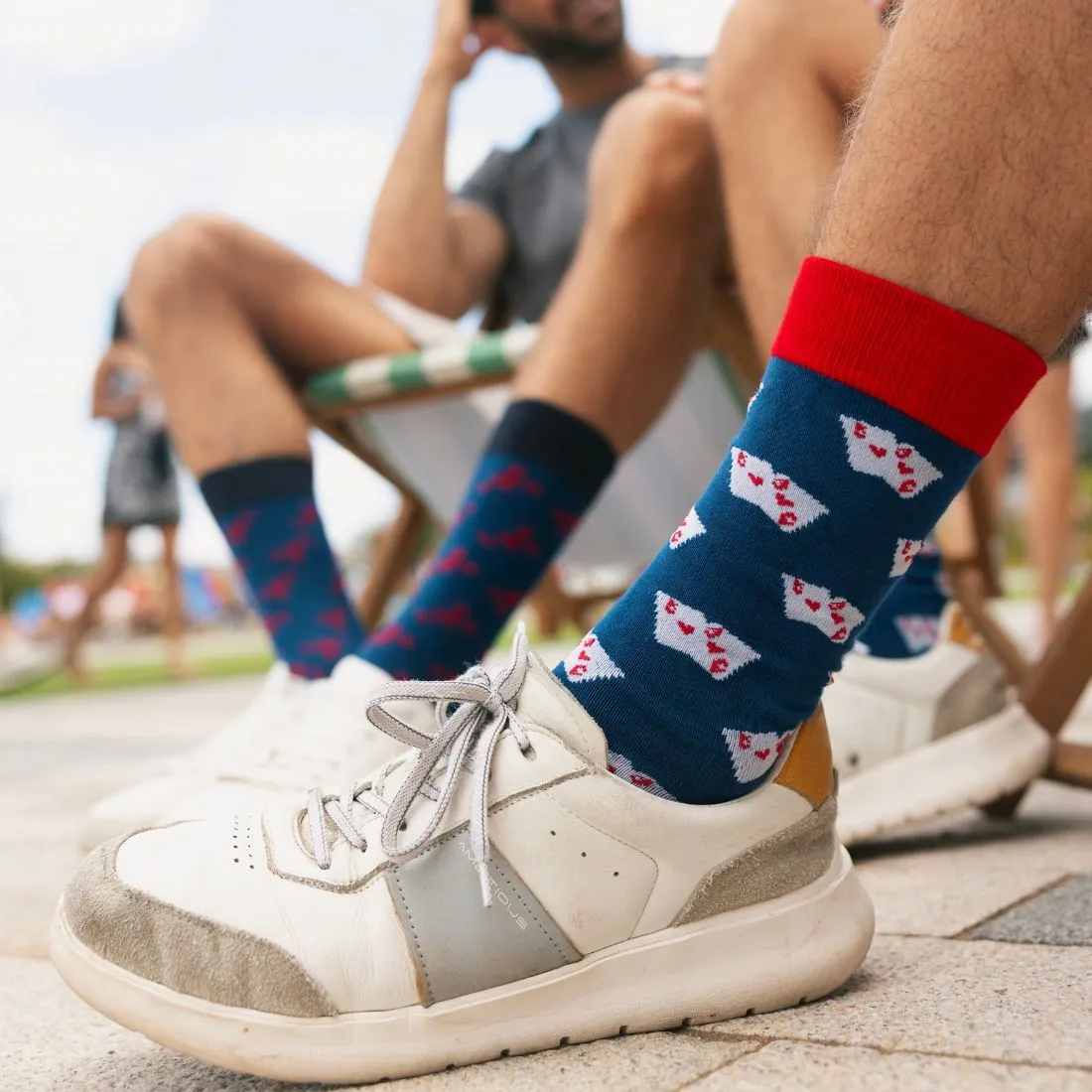 Playing Card Bamboo Socks