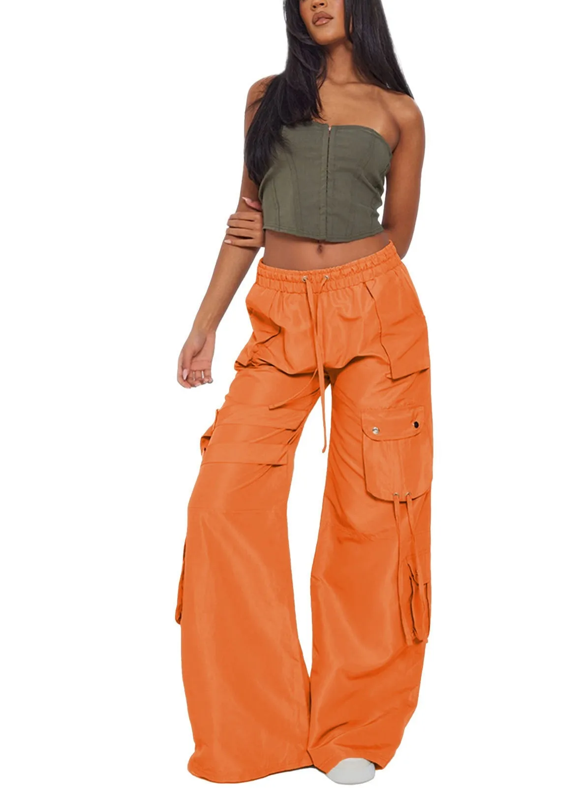 Popular Female Retro Streetwear Pants