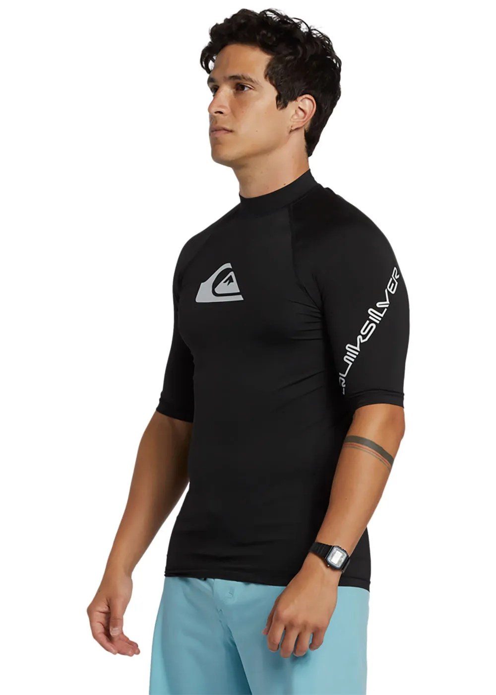 Quiksilver Mens All Time SS Rash Vest