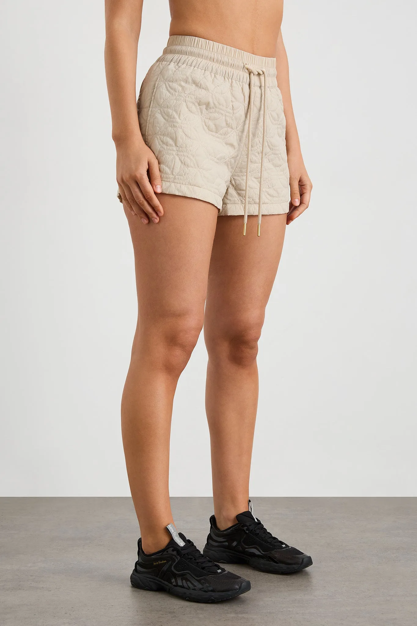 Quilted Panelled Shorts 623