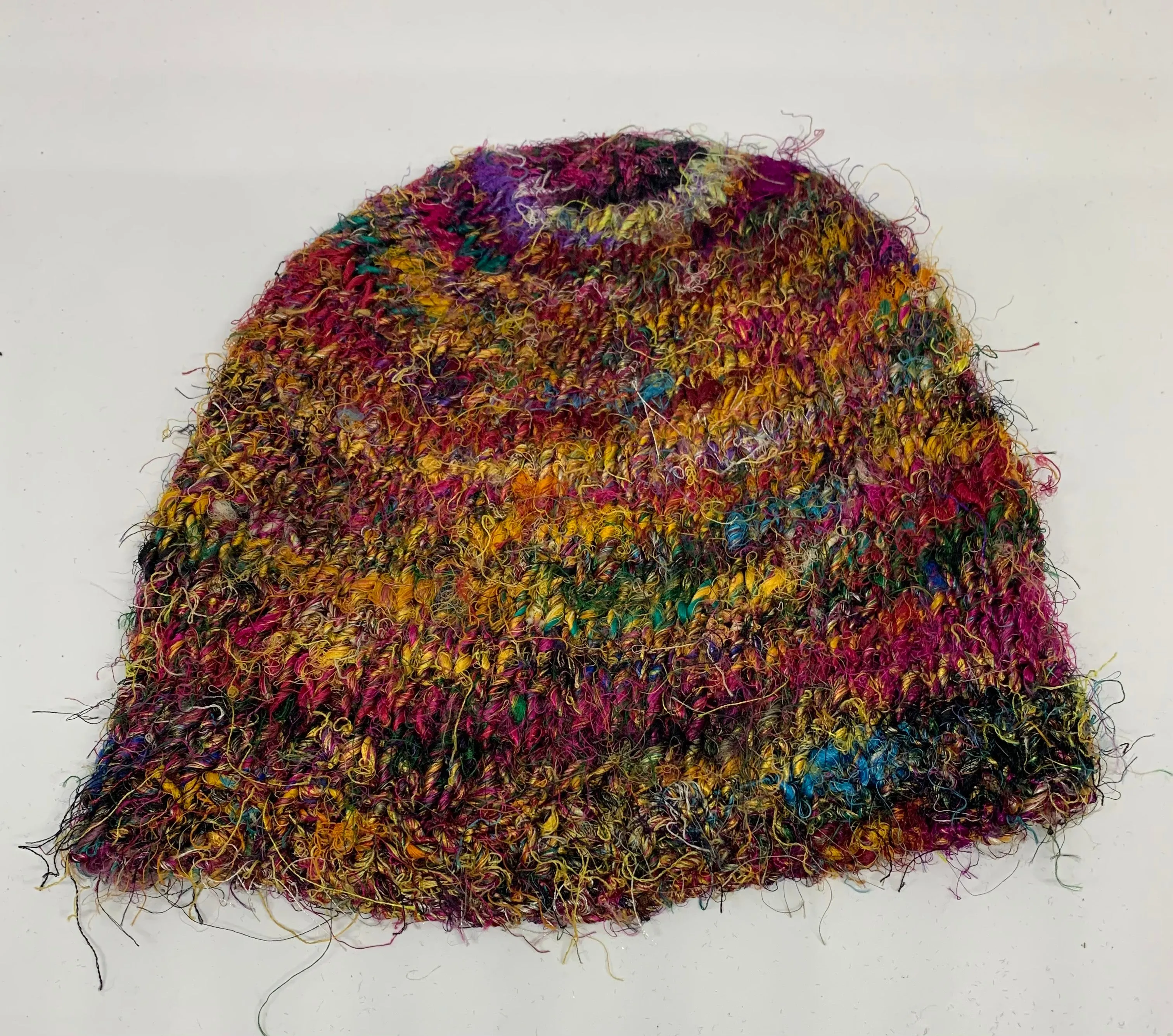 Recycled Silk Hats - Toque style