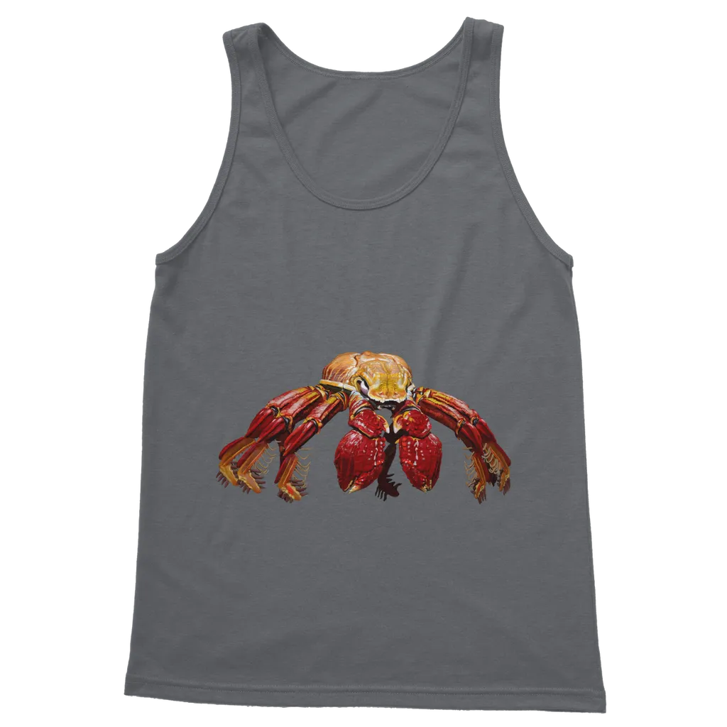 Red Crab Classic Adult Vest Top