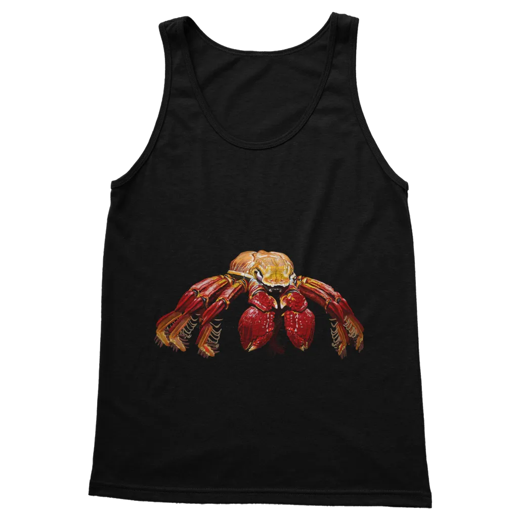 Red Crab Classic Adult Vest Top