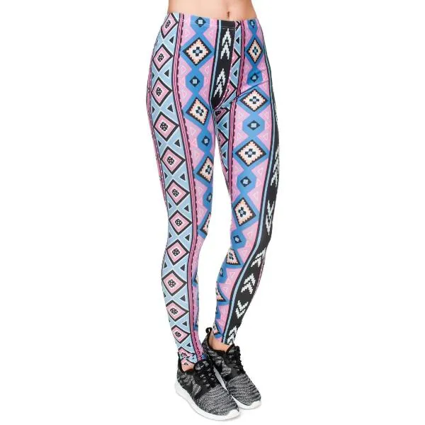 Regular Leggings (8-12 UK Size) - Aztec Folet