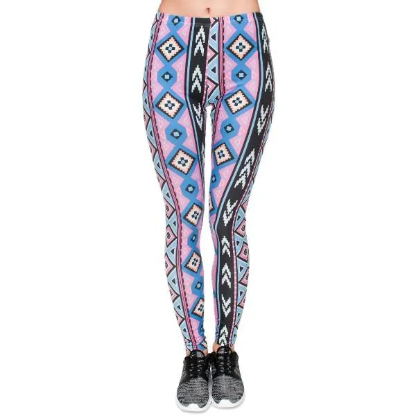 Regular Leggings (8-12 UK Size) - Aztec Folet