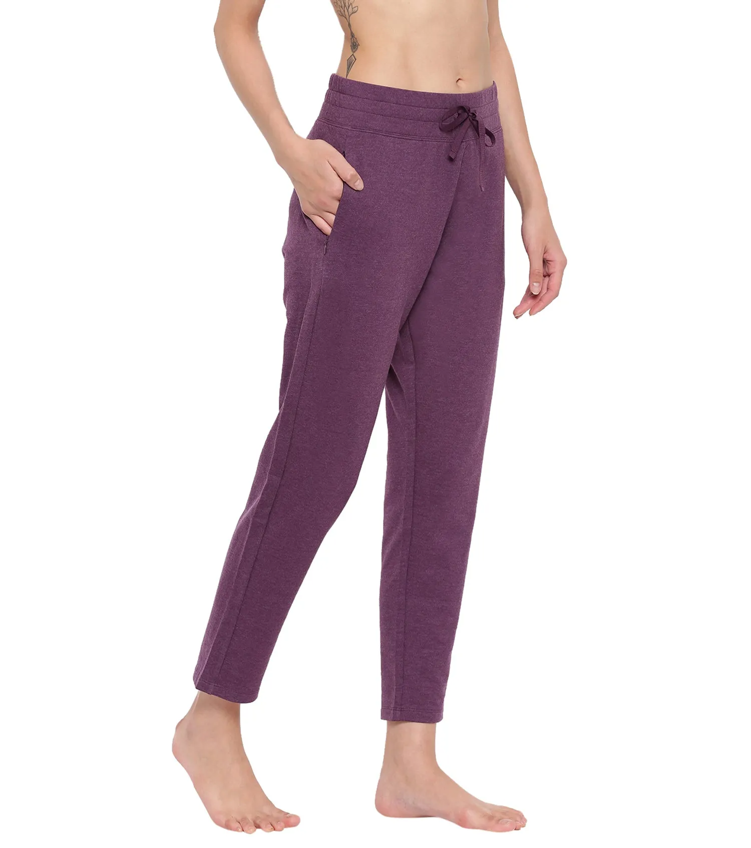 Relax Pants | Cotton Spandex Terry Tapered Pant