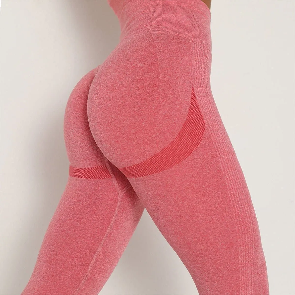 Seamless Big Booty Gym Pants - Ankle-Length Yoga Leggings