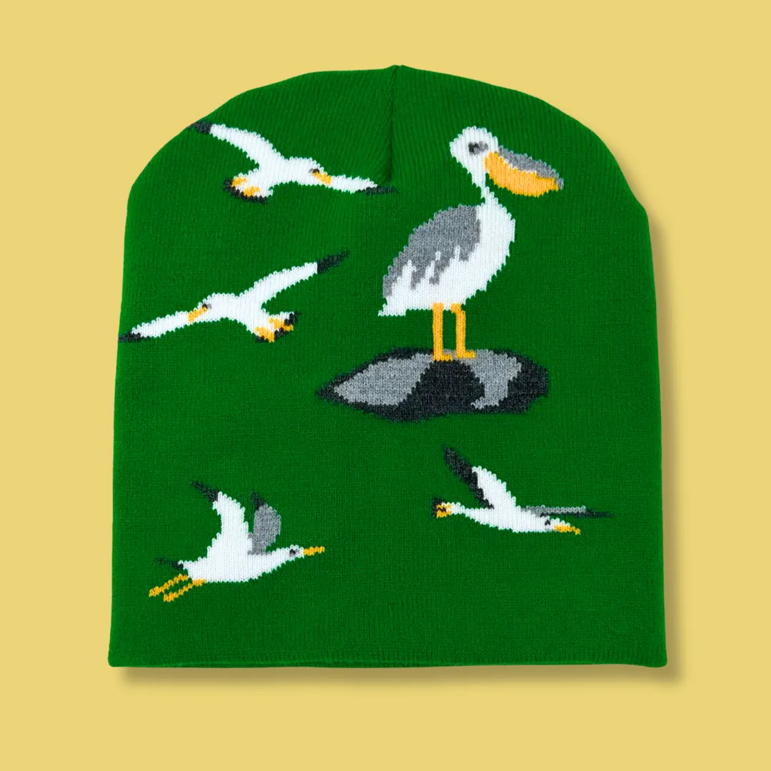 Seaside Birds Beanie