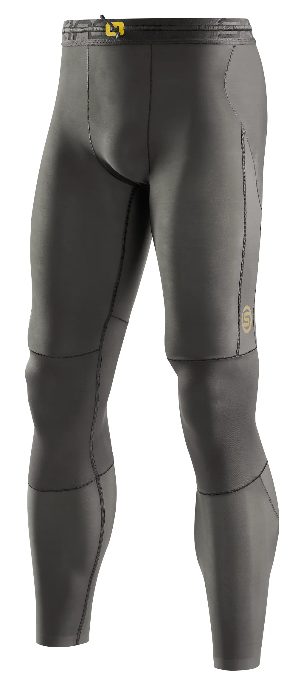 SKINS Men's Compression Long Tights 5-Series - Charcoal