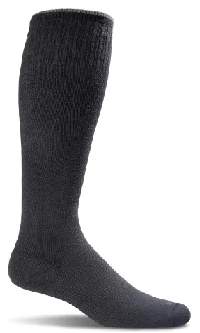 SOCKWELL MEN'S CIRCULATOR - MODERATE GRADUATED COMPRESSION SOCKS - BLACK