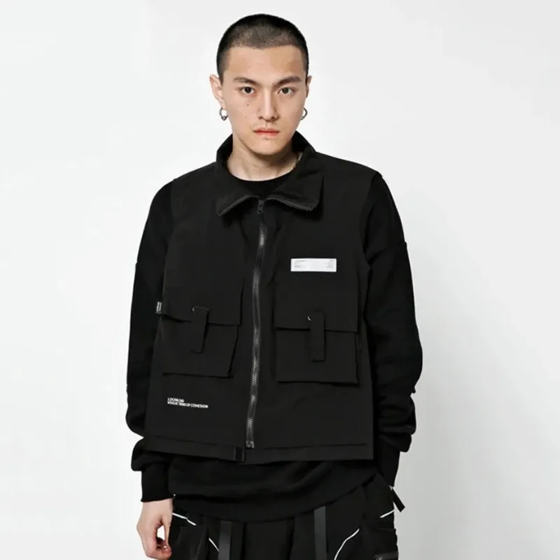 Techwear Zip Up Waistcoat