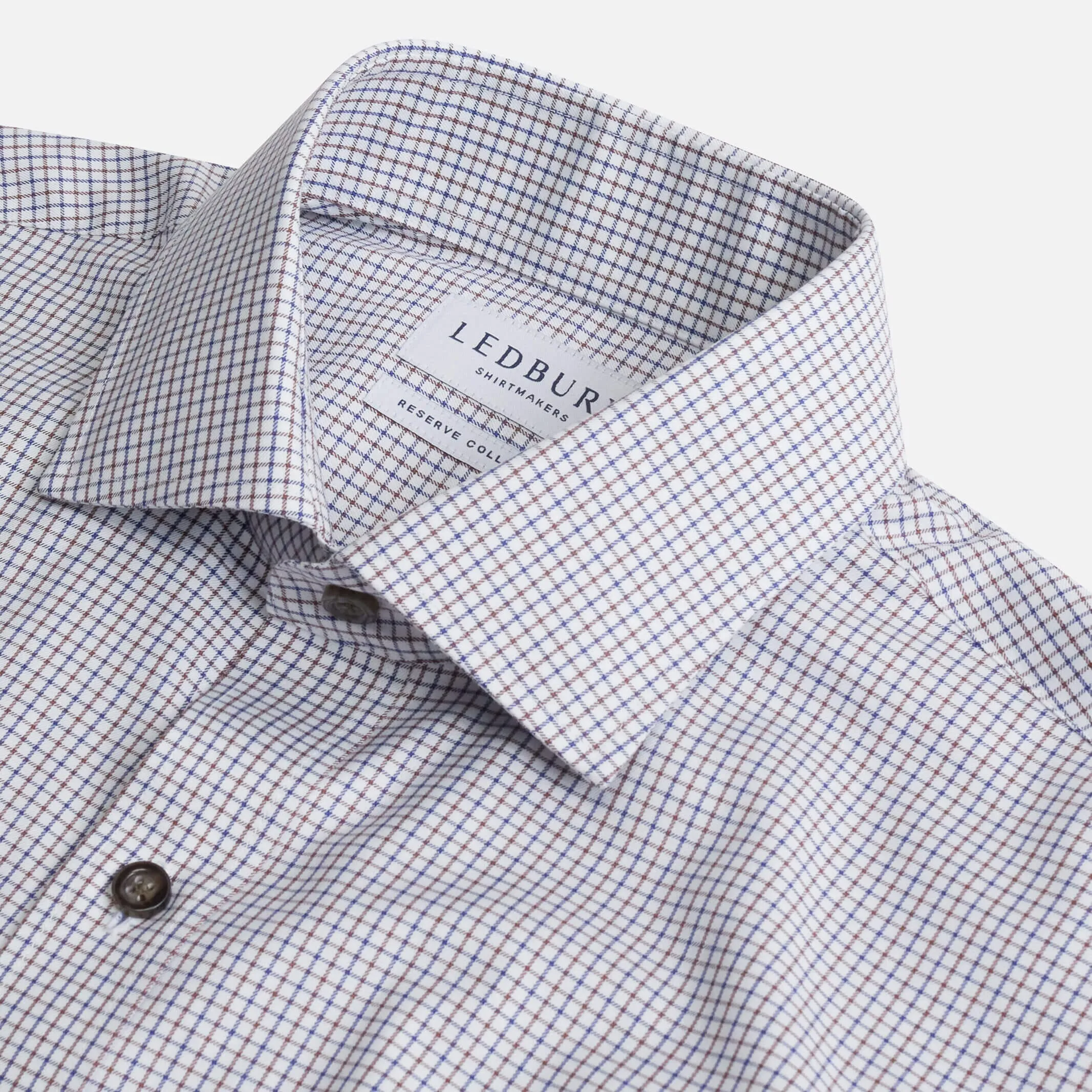 The Brown Gelder Check Custom Shirt