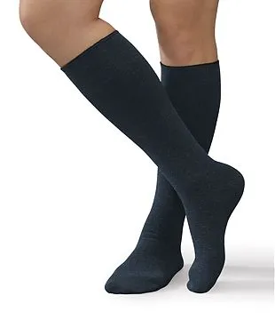 Therafirm SmartKnit Seamless Over-The-Calf (Knee High) Diabetic Socks w/ X-Static Silver Fibers