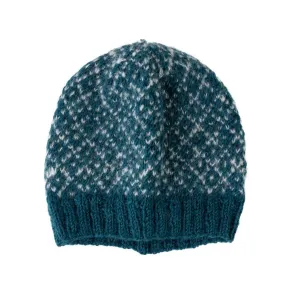 Toasty Teal Knit Hat