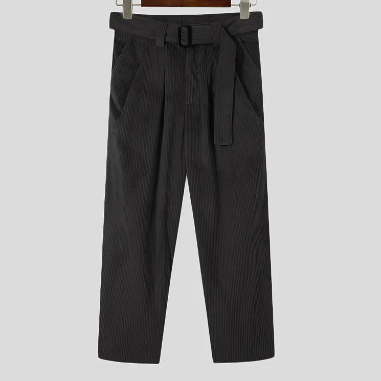 Trousers High waist Solid Pants