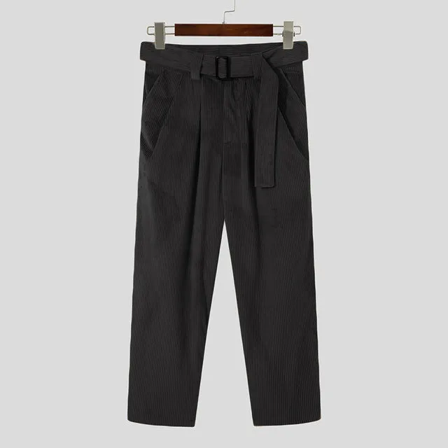 Trousers High waist Solid Pants