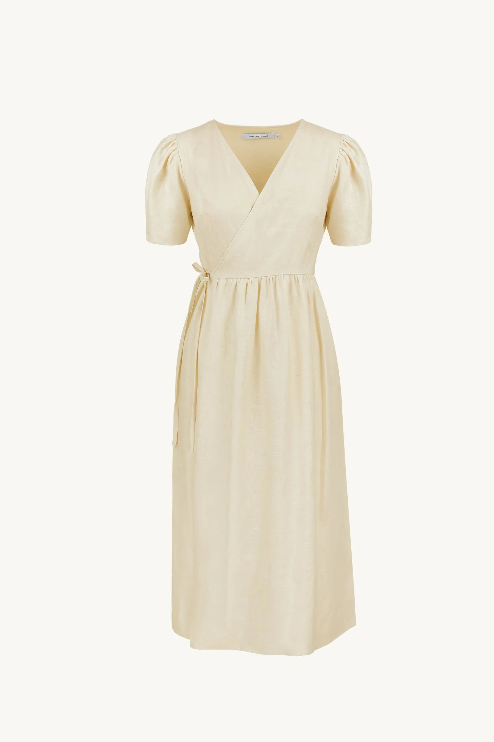 Tulip Wrap Dress -- Linen