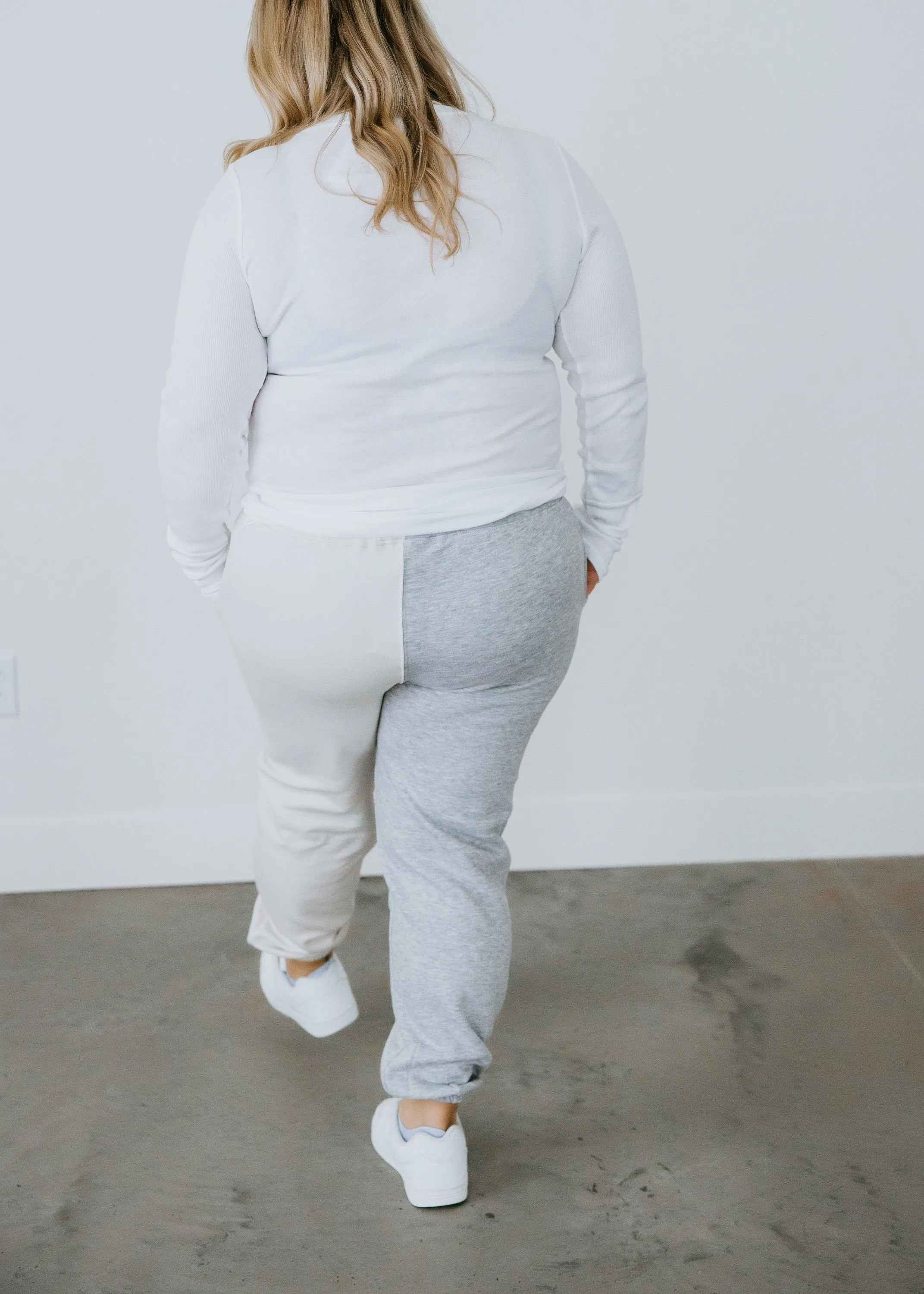 Ultra Soft Colorblock Sweatpants by Chelsea DeBoer