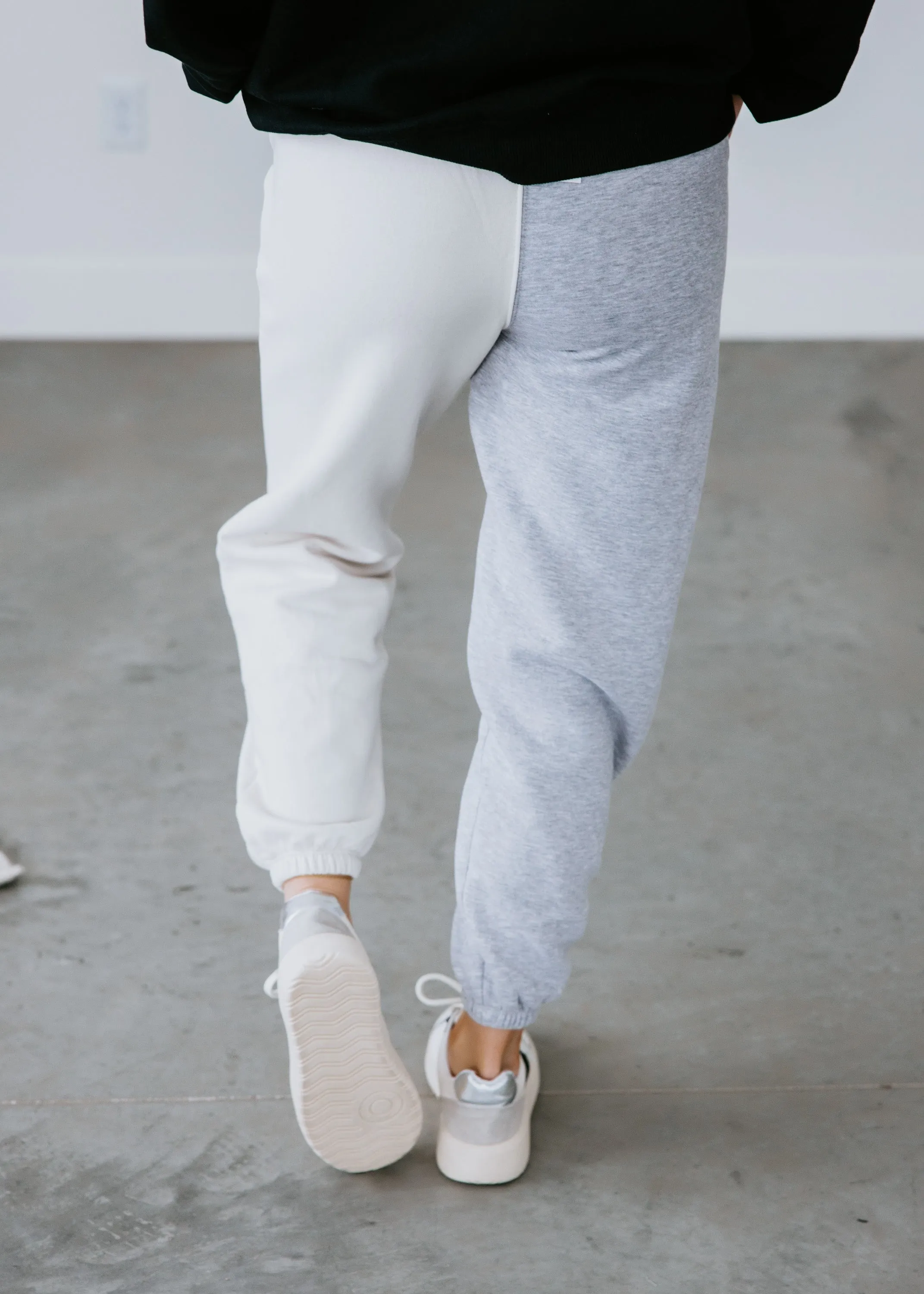 Ultra Soft Colorblock Sweatpants by Chelsea DeBoer