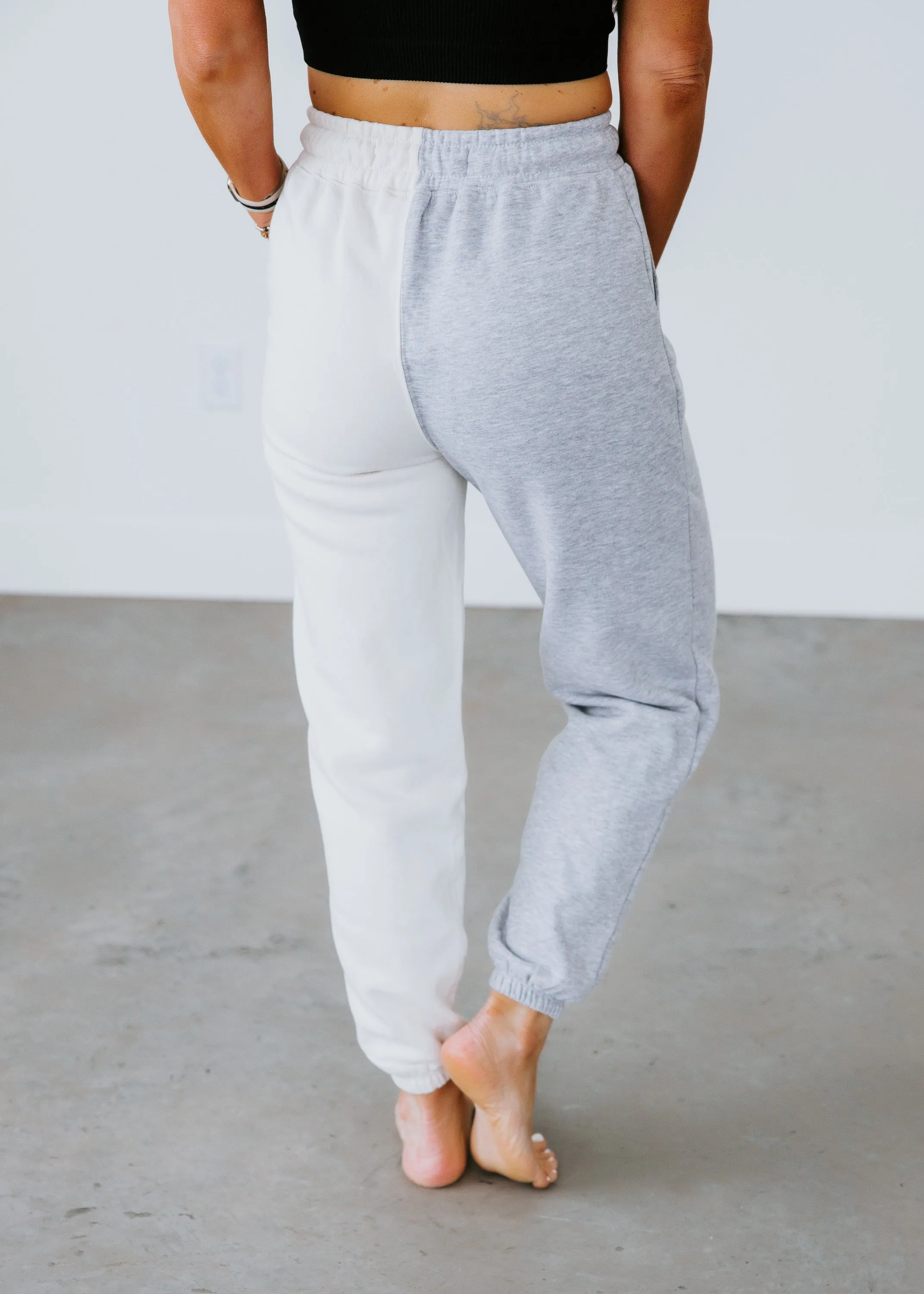 Ultra Soft Colorblock Sweatpants by Chelsea DeBoer