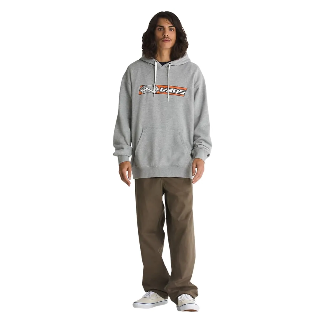 Vans Skate Classics Loose Fit Pullover Hoodie - Cement Heather