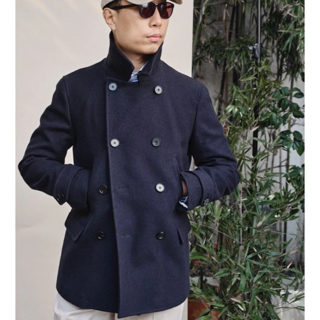 WOOL PEACOAT - A.MOON - 3 colors