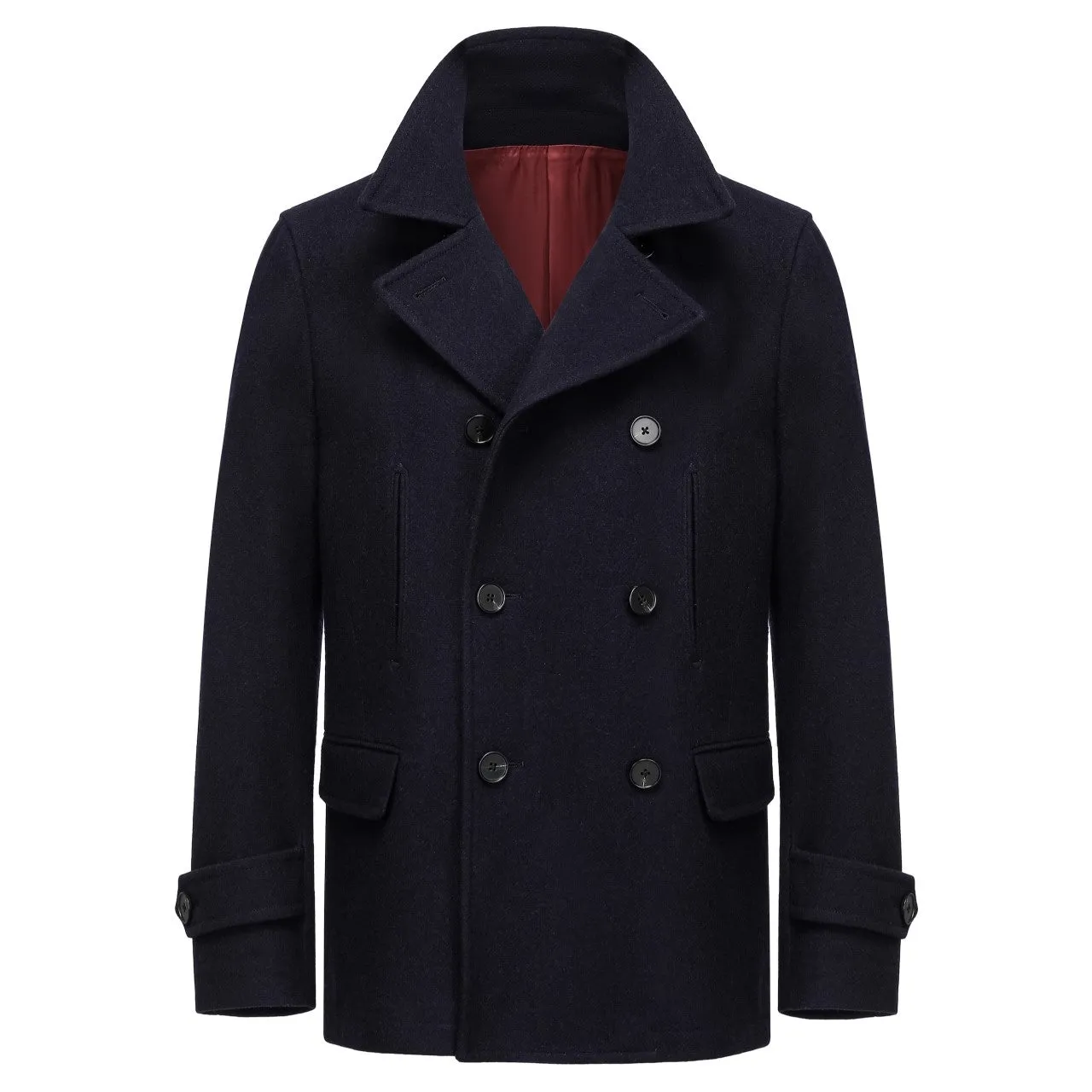 WOOL PEACOAT - A.MOON - 3 colors