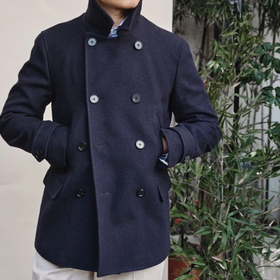 WOOL PEACOAT - A.MOON - 3 colors